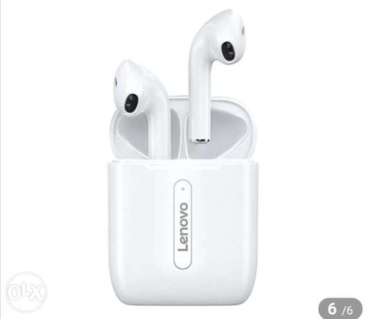 Lenovo LP2 True Wireless Bluetooth Earbuds Headphone White