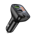 BOROFONE BC41 Eminency QC3.0 Car Bluetooth FM Transmitter Black