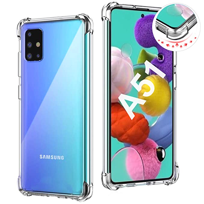 Anti-Shock TPU Case for Huawei Nova 5T  Transparent