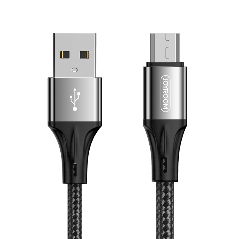 JOYROOM S-0230N1 0.2M 3A Micro Fast Charging Cable Black CE/ROHS Certified