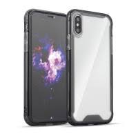 Clear Armor PC Case with TPU Bumper for Samsung Galaxy S9 G960 black | 7426825368942