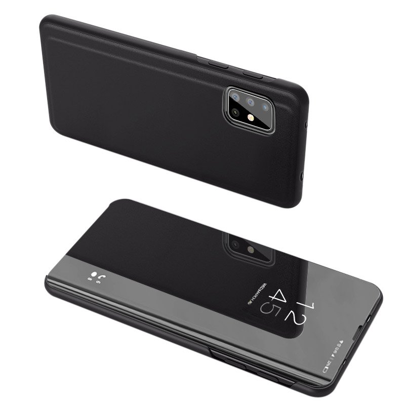 Clear View Case cover for Samsung Galaxy A51 5G / Galaxy A31 | Black | 9111201906327