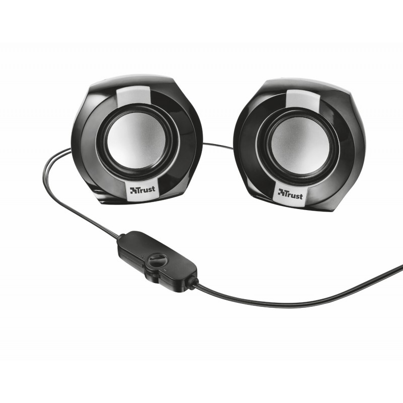 TRUST POLO Compact 2.0 Speaker Set | 8W Speak power (4 Watt RMS)