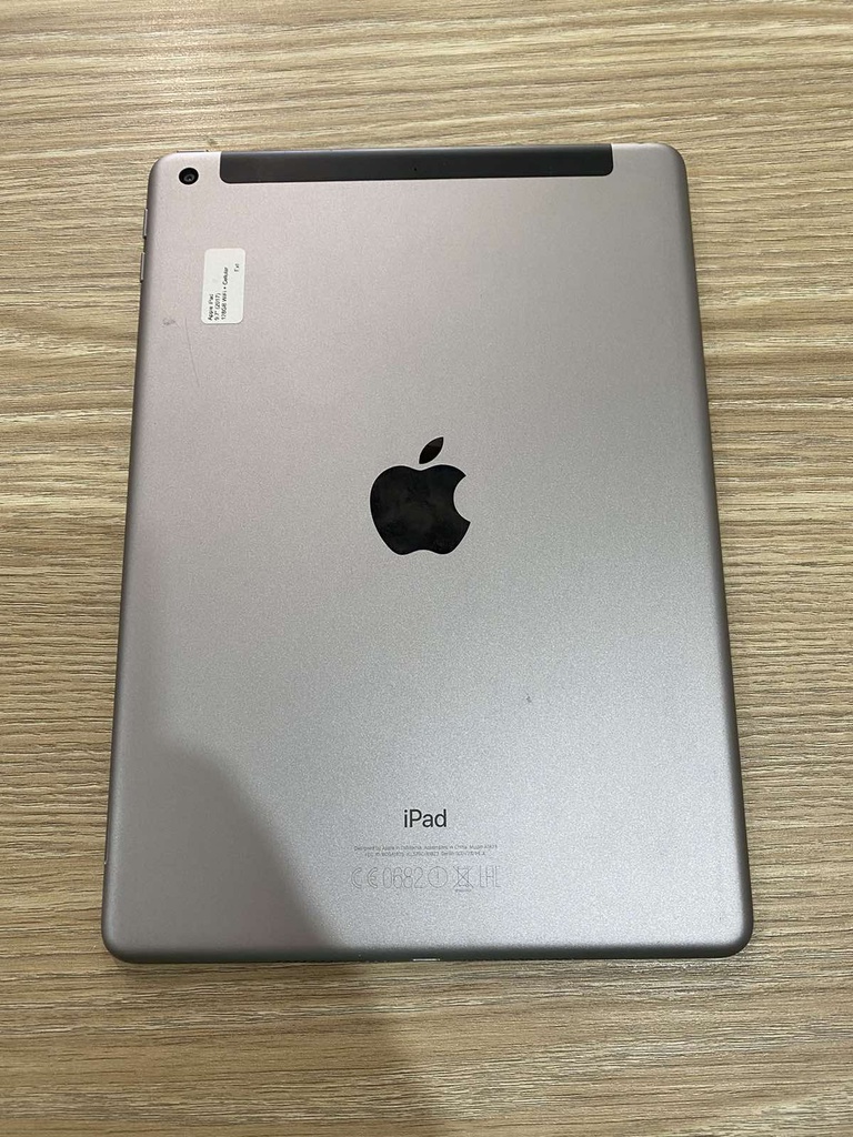 Apple iPad 5th Gen 9.7inch with WiFi + Cellular  128GB- Space Gray (2017 Model) - Pre-Owned - Grade C- 3 Months Warranty