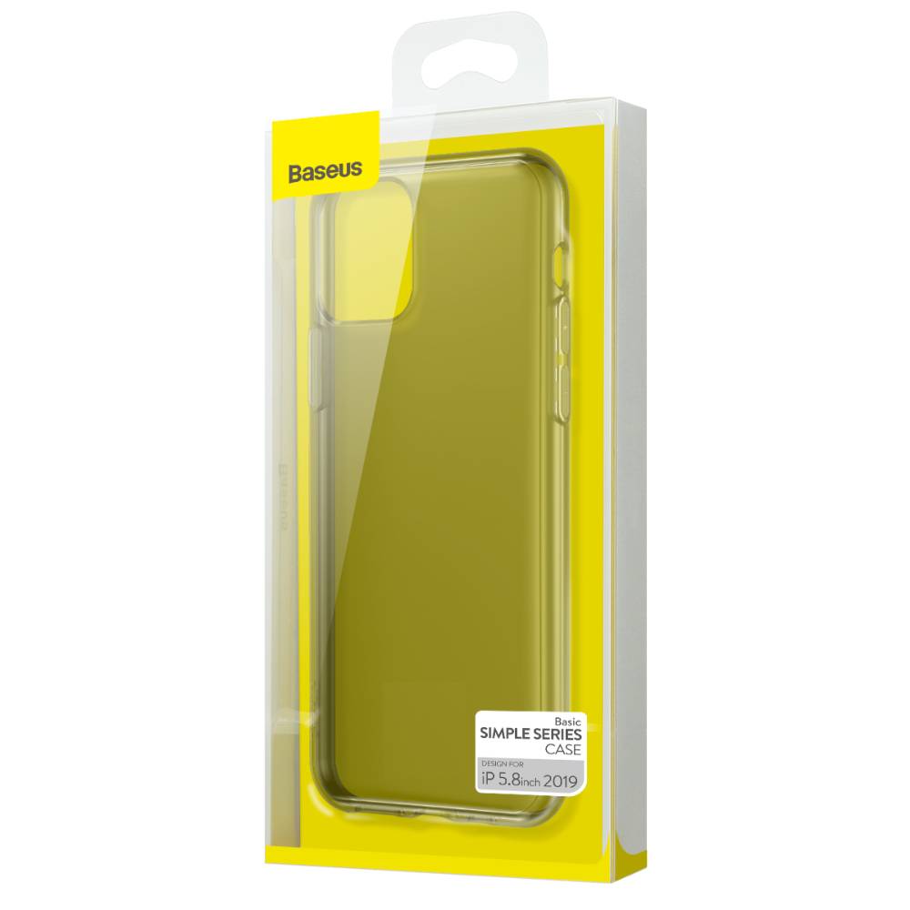 Baseus iPhone 11 Pro case Simplicity Series (basic model) Transparent Black (ARAPIPH58S-01)