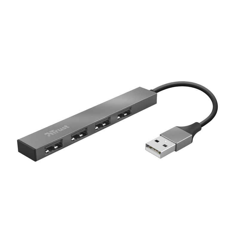 Trust HUB USB HALYX Mini 4XUSB2 - 4 USB Ports - 2 Years Warranty