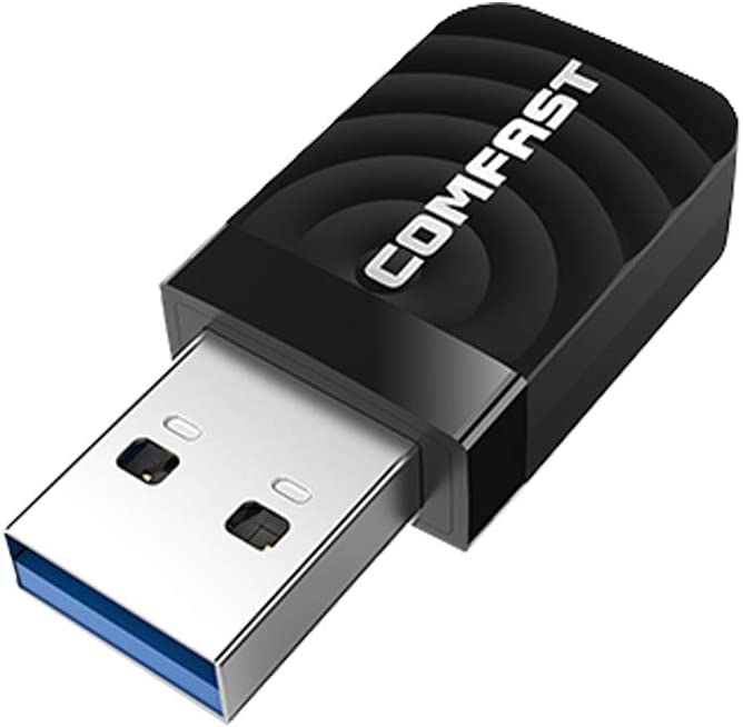 COMFAST 1300Mbps Dual Band Mini WiFi USB Adapter for PC