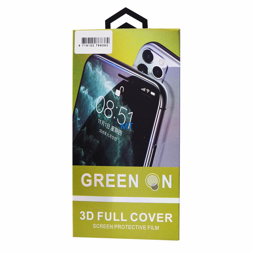 [8719122743826] Green ON Pro 3D Glass For I-Phone 13 Mini