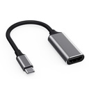 4K 30Hz HC-33 HDMI(Female) to Type-C(Male) Same Screen Adapter for Mobile Phone/Laptop
