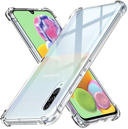 [AS056440A] Anti-Shock TPU Case for Samsung Galaxy A90 5G Transparent