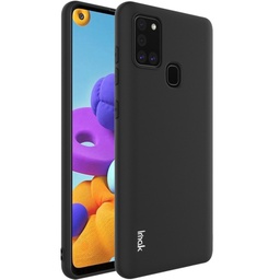 [AS061776A] Frosted TPU Case for Samsung Galaxy A21s Black