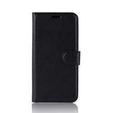 [AS038055A] Litchi Texture Horizontal Flip Leather Wallet Case for Samsung Galaxy A30S/A50S/A50 Black