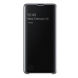 [7426825364692] Clear View Case cover for Samsung Galaxy S10 | Black | 7426825364692
