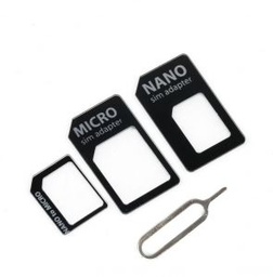 [565685] Nano sim card adapter for all in card type