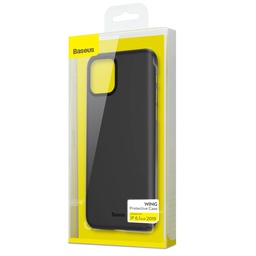 [6953156211124] Baseus iPhone 11 case Wing Black (WIAPIPH61S-01)