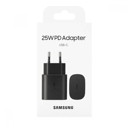 [8806090973369] Samsung 25W Fast Travel Adapter EP-TA800NBEGEU (USB-C) - Black