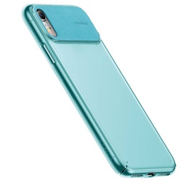 [6953156282438] Baseus iPhone Xr case Comfortable case Cyan (WIAPIPH61-SS13)