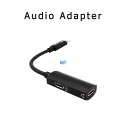 [8719122702526] GREEN ON Audio Adapter 2 In 1 Charging en Music Converter GR07