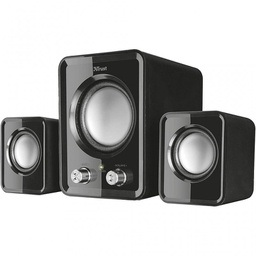 [147171] Trust Ziva Compact 2.1 PC Speakers with Subwoofer for Computer and Laptop | 12 W | USB Powered | 2 Years Warranty