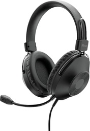 [164997] Trust Ozo  USB PC Over-ear headset Stereo Black - 1 Year Warranty