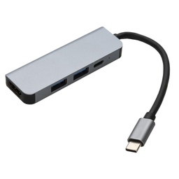Type-C to USB3.0*2/HDMI/PD Port Adapter